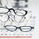 eyeglasses with eyechart